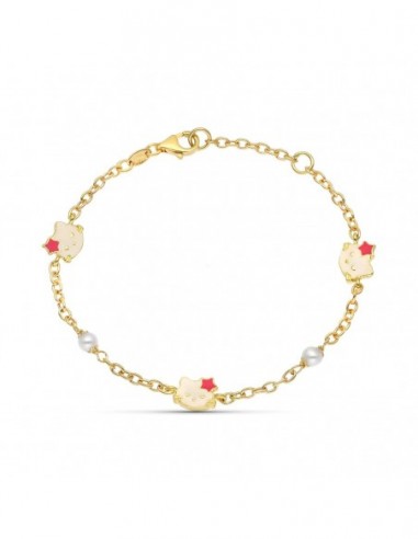 Pulsera Esmalte Gato