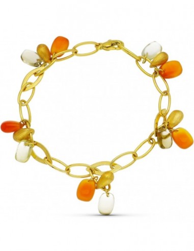 Pulsera Eslabones Piedras