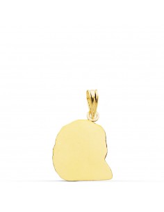 18K CABEZA DE CRISTO 18 X 15 MM 2