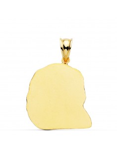 18K CABEZA DE CRISTO 26 X 21 MM 2