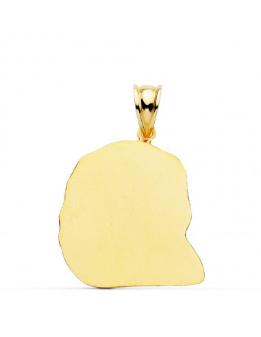 18K CABEZA DE CRISTO 26 X 21 MM