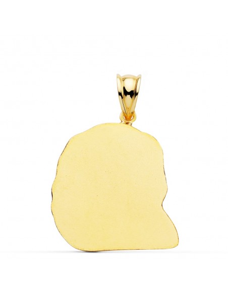 18K CABEZA DE CRISTO 26 X 21 MM