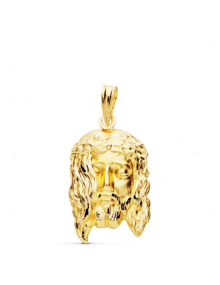 18K CABEZA DE CRISTO 26 X 16 MM