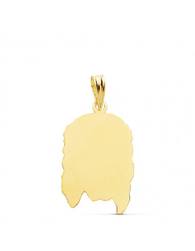 18K CABEZA DE CRISTO 26 X 16 MM