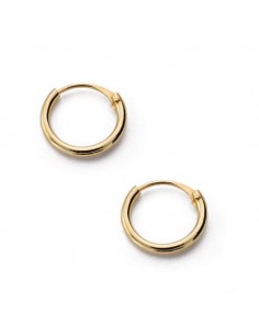 18K AROS REDONDO ABRIDOR. 9 X 1.30 MM.