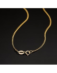 18K CADENA ORO AMARILLO BILBAO MACIZA ANCHO: 1MM LARGO: 45CM 2