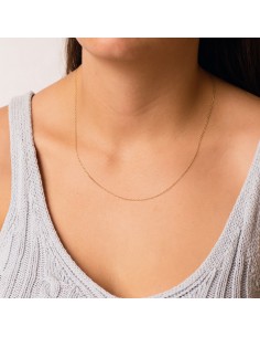 18K CADENA ORO AMARILLO BILBAO MACIZA ANCHO: 1MM LARGO: 50CM 2