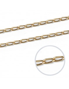 18K CADENA BILBAO 40 CM HUECA 2 MM 2