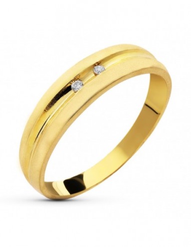 Sortija Blanco Diamantes
