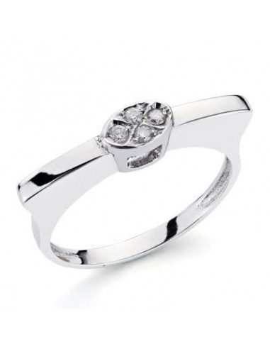 Sortija Blanco Diamantes
