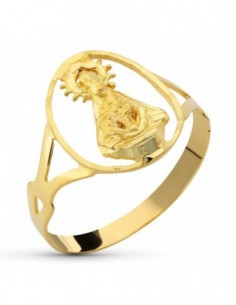 18K COLGANTE LETRA E CON CIRCONITAS