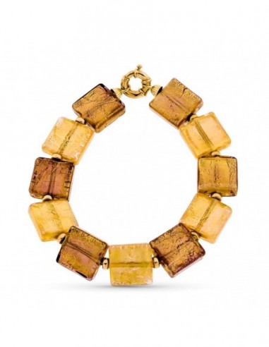 Pulsera Murano Cuadrado