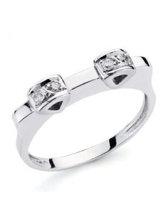 Sortija Blanco Diamantes