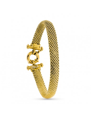 18K PULSERA ORO AMARILLO MALLA