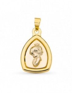 Medalla Bicolor Virgen