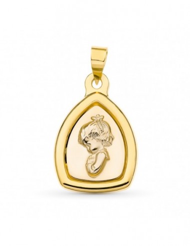 Medalla Bicolor Virgen