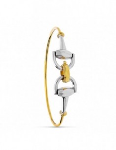 Pulsera Bicolor Rigida