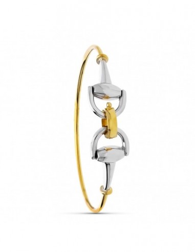 Pulsera Bicolor Rigida