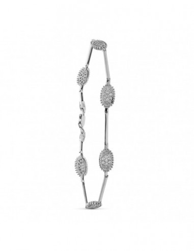 Pulsera Blanco Circonita