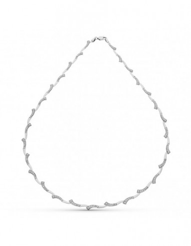 Gargantilla Blanco Circonitas