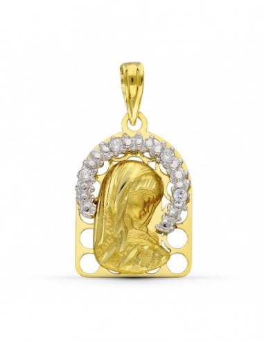Medalla Bicolor Virgen