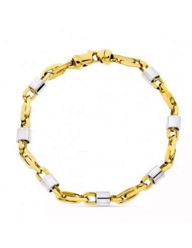 Pulsera Bicolor Eslabones