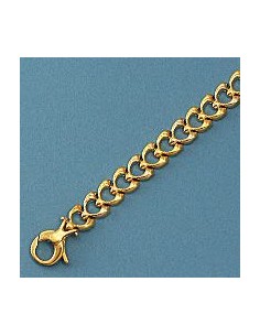 18K PULSERA BICOLOR. 11.25 GRS.