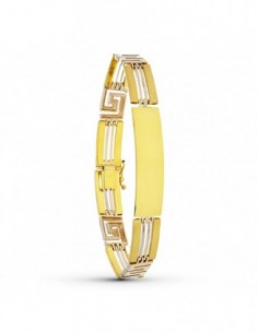Pulsera Esclava Bicolor