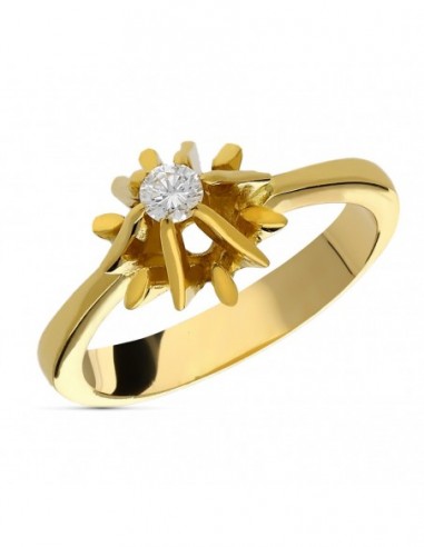 Solitario Diamante Qts