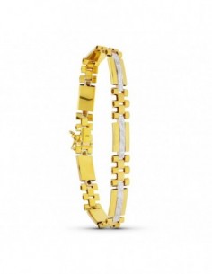 Pulsera Bicolor Caballero