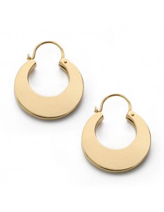 18K AROS MANCHEGAS. 22 MM LISOS