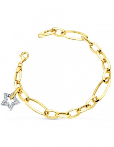 Pulsera Bicolor Eslabones