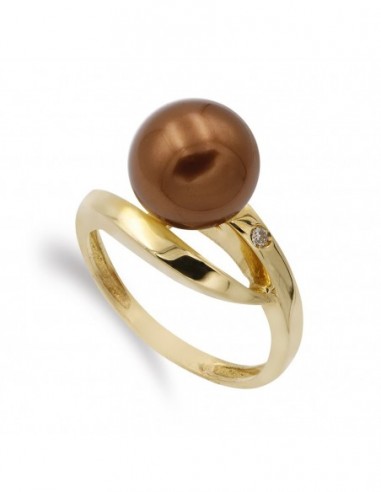 Sortija Circonita Chocolate