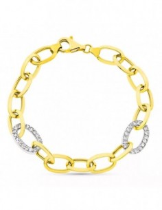 Pulsera Bicolor Eslabones