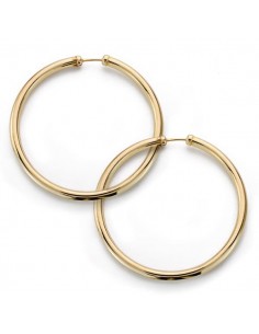 18K AROS HUECOS, TUBO 47 X 3 MM.