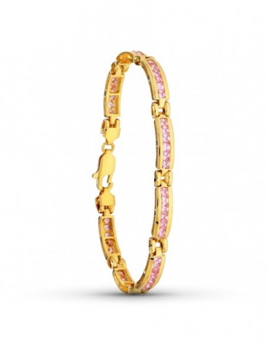 Pulsera Tramos Piedras