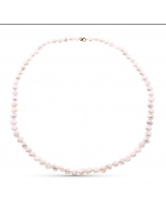 18K COLLAR PERLA CULTIVADA BARROCA 90 CM CIERRE MOSQUETON