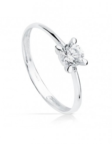 Solitario Blanco Garras