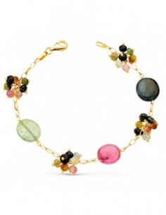 Pulsera Eslabones Piedras