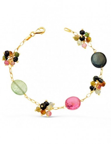 Pulsera Eslabones Piedras