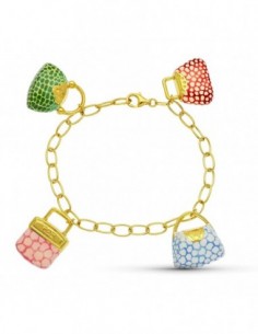 Pulsera Fetiches Esmalte