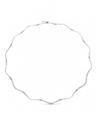 Gargantilla Blanco Circonitas