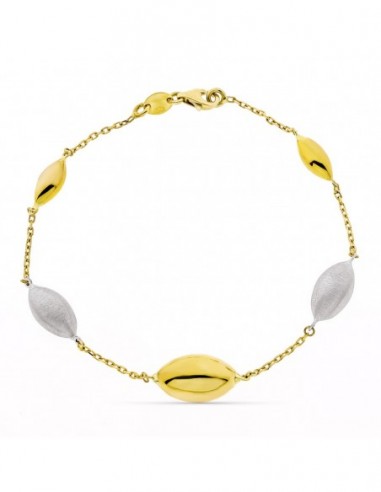 Pulsera Bicolor Adornos