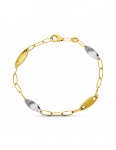Pulsera Bicolor Eslabones