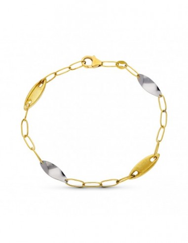 Pulsera Bicolor Eslabones