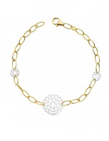 Pulsera Bicolor Motivos