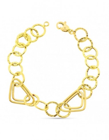 Pulsera Eslabones Huecos