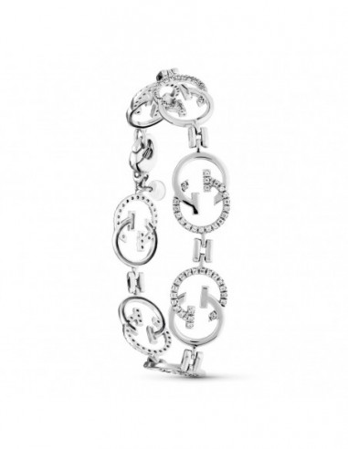 Pulsera Blanco Circonita