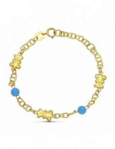 Pulsera Osos Turquesas