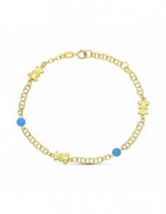 Pulsera Osos Turquesas